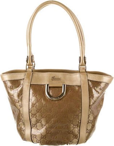 gucci crystal d ring tote|gucci crocodile bag.